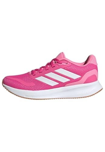 Image of adidas Unisex Kids RUNFALCON 5 Shoes Junior, Pulse Magenta/Cloud White/Bliss Pink, 5 UK