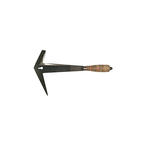 Image of Stubai 275501 Slater's Hammer Right with Leather Handle, Brown/Silver, 350 mm