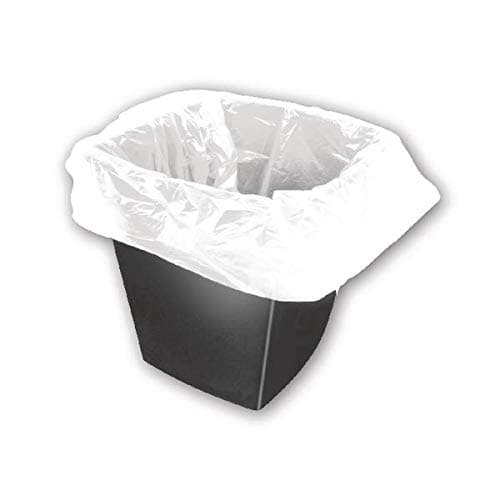 Image of 2Work Square Bin Liners 30 Litre White (Pack of 1000) KF73380+ Finchley Pen Free