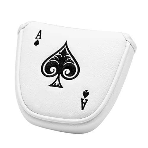 Image of Yoiimiya Golf Mallet Putter Cover Headcover Magnetic Protector Fits for Odyssey 2 Ball Style Putters,RH LH
