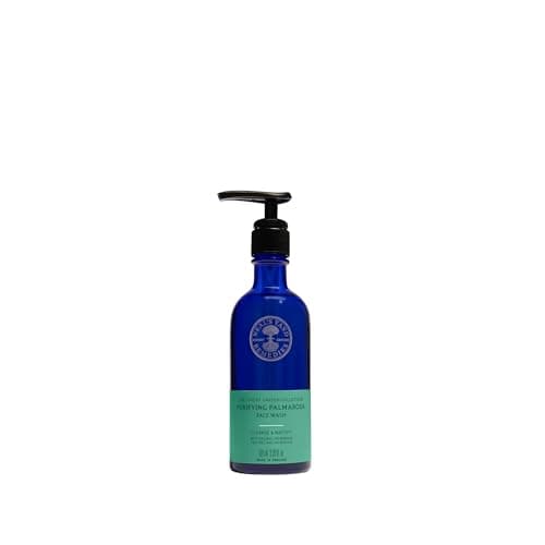 Image of Neal's Yard Remedies | Palmarosa Facial Wash | Vegan Organic Ingredients | Deeply Cleanse Oily & Combination Skin | 100ml