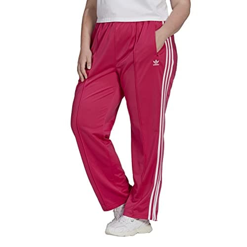 Image of adidas Originals Women's Adicolor Classics Firebird Plus Sizes Track Pant, Flash Pink, 2x