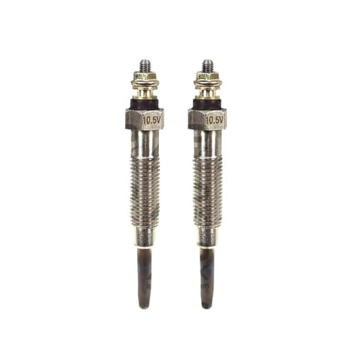 Image of 2x Heater Glow Plug 10.5V replace Champion CH144 NGK 6528 Y-114T Y110 Tractor