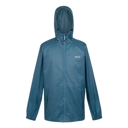 Image of Regatta Mens Pack It Jacket, Waterproof, Breathable & Lightweight - Perfect for Outdoors, Rain, Walking, Hiking & Camping