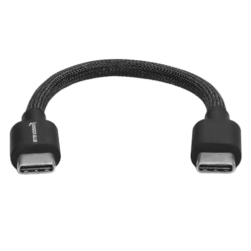 Image of KONDOR BLUE | 6" USB C Cable for DJI Lidar Focus | Ensures Reliable Communication | Designed for The DJI LiDAR Focus System | Raven Black