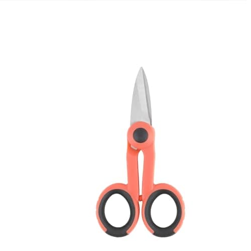 Image of WSOLDM Fiber Optic Kevlar Cutting Scissors,Kevlar Shears Fibre Optic Cable Cutters Easily Portable Utility Scissors for Working Technicians and Installers(I:Kevlar Fiber Scissors)
