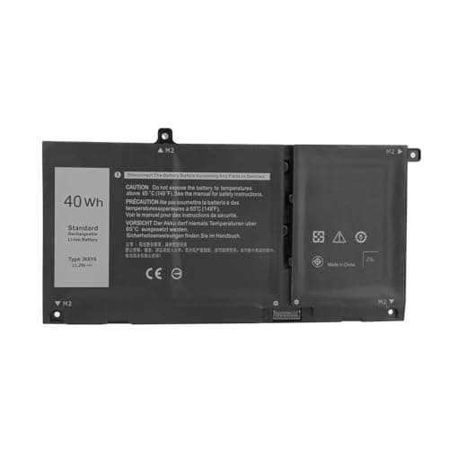 Image of 11.25V 40Wh JK6Y6 Battery for Dell Latitude 3410 3510 Vostro 5300 5401 5402 Inspiron 5300 5301 5401 5402 5408 5409 5501 5502 5505 5508 5509 5406 7405 7300 7306 7500 7506 2-in-1 Silver C5KG6 H5CKD