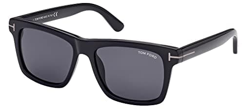Image of Tom Ford BUCKEY-02 FT 0906-N Shiny Black/Grey 56/17/145 men Sunglasses