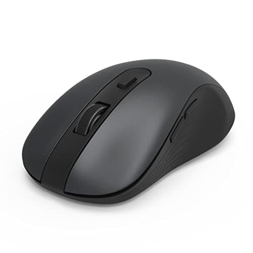 Image of Hama Wireless Computer Mouse with 6 Buttons, Optical Mouse, Multi-Device Mouse for PC, Laptop and Notebook for Right Hand, 800-2400 DPI, Bluetooth, Windows 11/10/8/7, Android 4.3, MAC, Black
