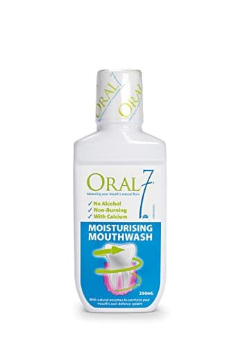 Image of Oral7 Moisturising Mouthwash (250ml) For Fresh Breath & Dry Mouth Relief | Fluoride Free, Alcohol & SLS Free | Antibacterial Rinse with Active Enzymes & Xylitol | Gentle Oral Care for Sensitive Mouths