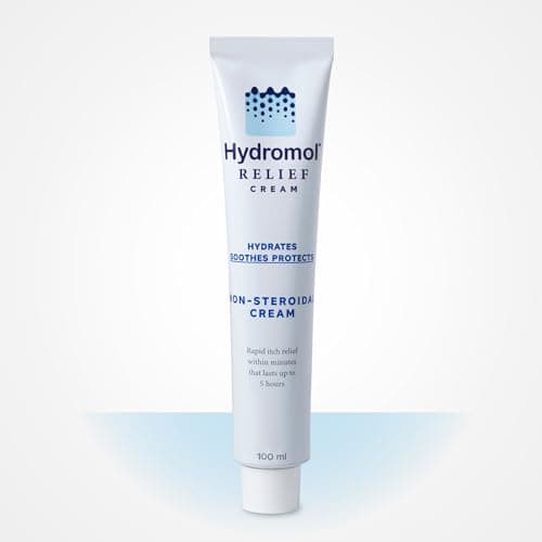 Image of Hydromol Relief Cream - Non-Steroidal Treatment for Mild to Moderate Atopic Dermatitis & Eczema - Long-lasting Itch Relief - With Hyaluronic Acid & Shea Butter - For Adults & Children - 100ml
