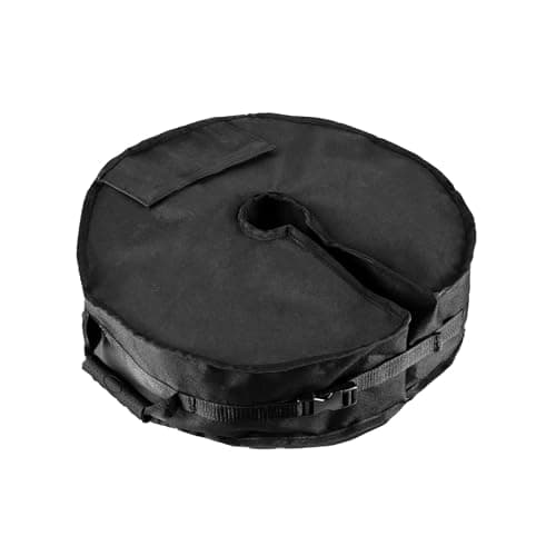 Image of Straame Garden Parasol Base, Weight Stand for Cantilever, Sun Umbrella, Parasol, Portable Weight (Cloth Parasol Base - Circle)