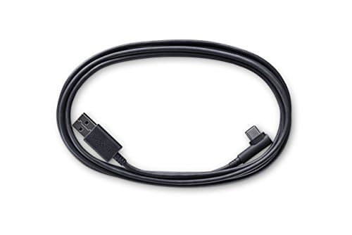 Image of Wacom (2m) USB Cable (Black) for Wacom Intuos Pro Devices