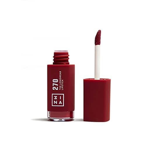 Image of 3INA MAKEUP - The Longwear Lipstick 270 - Dark red Long Lasting Lipstick - Matte Liquid Lipstick with Hyaluronic Acid