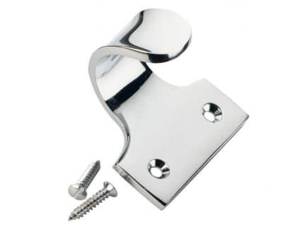 Image of Polished Chrome Sash Window Lift 50mm
