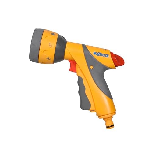 Image of HOZELOCK - Multi-Jet Spray Gun Plus : Ideal for Daily or Intensive Use, Multi-task Gun, Ergonomic, Easy-to-use, Lockable and Flow-controlled: 6 Spray Patterns [2684P0000]