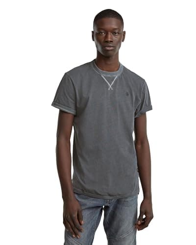Image of G-STAR Men's Nifous T-Shirt, Black (dk black gd D24449-2653-B564), XL