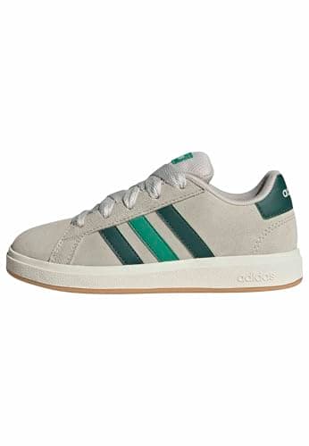 Image of adidas Unisex Kids Grand Court 00s Shoes Kids, Wonder Alumina/Collegiate Green/Court Green, 2 UK