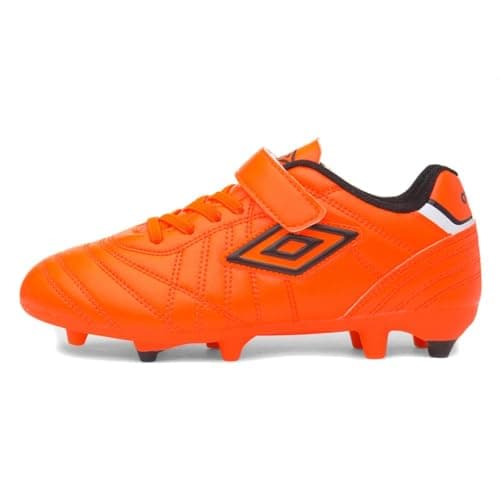 Image of Umbro Speciali Liga Jnr Kids Orange Football Boot - Size 2 UK - Orange