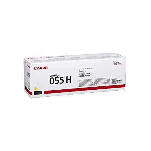 Image of Canon 055 H - Haute capacité - Jaune - Originale - cartouche de Toner - Pour Color imageCLASS MF743, imageCLASS LBP664, MF745, i-SENSYS LBP664, MF742, MF744, MF746, Yellow, One Size, CO12472