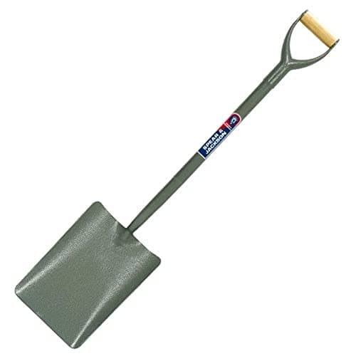 Image of Spear & Jackson Steel Tubular Shovel for Landscaping, Gardening, Contractor, DIY, Trenching, Outdoor Tasks