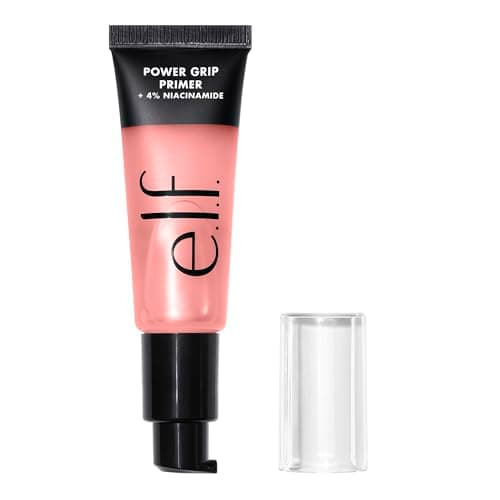 Image of e.l.f. Power Grip Primer + 4% Niacinamide, Gel-Based & Hydrating Face Primer, Evens Skin & Brightens, Grips Makeup, Vegan & Cruelty-Free, 0.811 Fl Oz