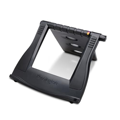 Image of Kensington Easy Riser EQ Portable Laptop Cooling Stand, Adjustable & Lightweight, Anti Slip & Folding Design, For 12''-17'' Laptops, Made From 50% Post Consumer Recycled Content (K52805EU)