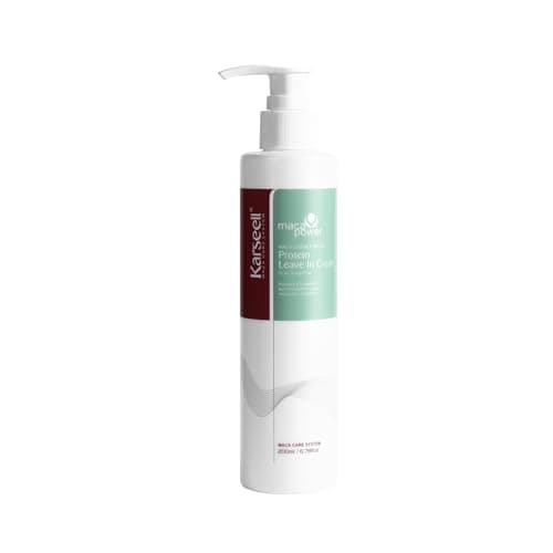 Image of Karseell Protein Cream Leave-In Conditioner Overnight Hair Mask Deep Hydration Protein Cream for Dry Damaged Hair, 200ml