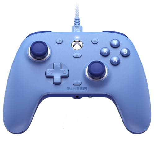 Image of GameSir G7 SE Blue Wired Xbox Controller for PC, Xbox Series X/S, Xbox One, Officially Licensed Hall Effect Xbox Controller with 3.5mm Earphone Port, 2 Mappable Back Buttons, Anti Stick-Drift [xbox]