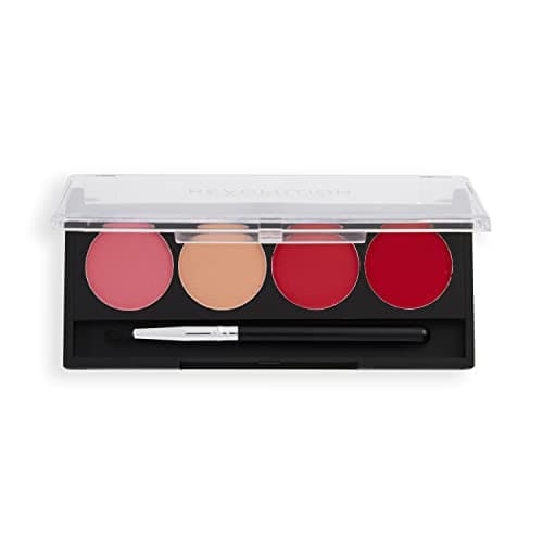 Image of Makeup Revolution, Graphic Liner Palette, Coloured Eyeliner, Pretty Pink, 4 Shades, 5.4g