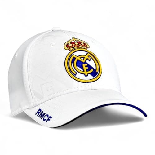 Image of Club Licensed Real Madrid Cap - White