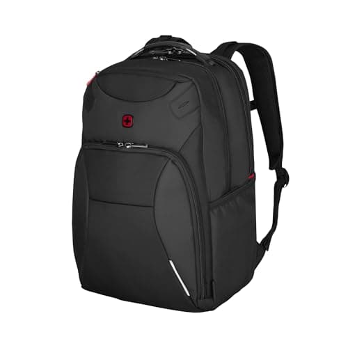 Image of Wenger Cosmic 653187, 17 Inch Laptop Backpack, 30 Litre, Black 23 x 34 x 49 cm