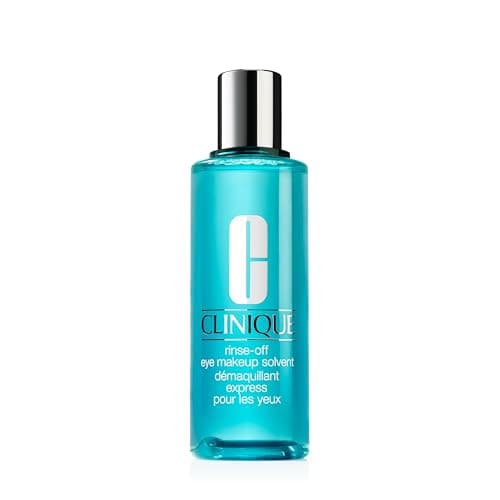 Image of Clinique Rinse-Off Oil Free Eye Makeup Remover Solvent | Safe For Sensitive Skin, 125 ml
