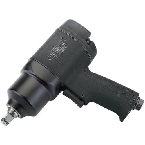 Image of Draper 41096 Expert Composite Body Air Impact Wrench, Blue, 2.2kg, 1/2" Square Drive