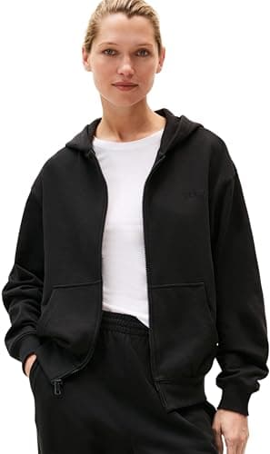 Image of Tommy Hilfiger Women’s Full Zip Hoodie, Black (Black), S