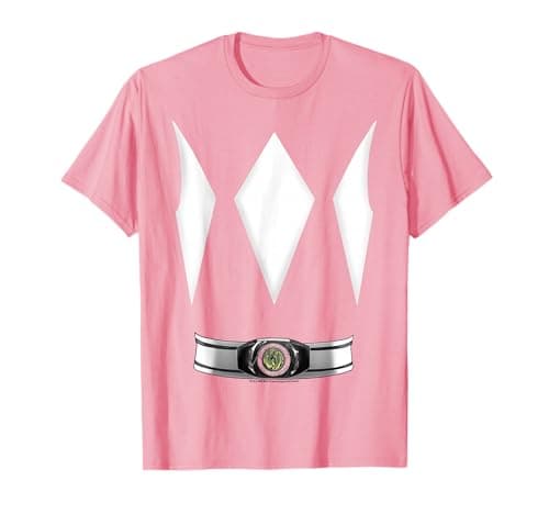Image of Power Rangers Halloween Pink Ranger Costume T-Shirt