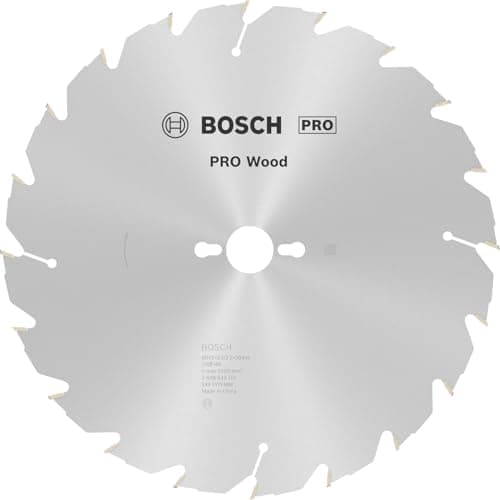 Image of Bosch 1x PRO Wood Longlife Circular Saw Blade for Corded Table Saws (for Softwood, Hardwood, Ø mm, Professional Accessory Table Circular Saw)
