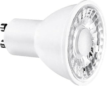 Image of Aurora EN-DGU55/30 Dimmable LED GU10 Lamp, 5W, 500 Lumens, 3000K, 220-240V, Halogen Replacement no Flickering
