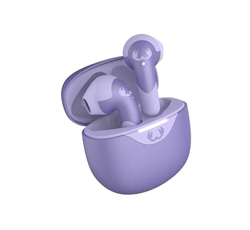 Image of Fresh 'n Rebel Twins Blaze Bluetooth Earbuds In Ear with Wind Noise Cancelling, Wireless Earphones with Bluetooth 5.3, with ENC Microphone, IPX4 splashproof, 32 hours playing time (Dreamy Lilac)