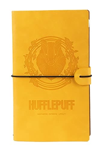 Image of Grupo Erik Travel Journal Notebook - Harry Potter Gifts Under 15 Pounds | Travel Accessories For Women & For Men, Travelling Essentials, Diary Planner Notebook | Hufflepuff Harry Potter Merchandise