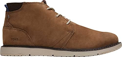 Image of TOMS Navi Boots UK 12 Walnut Brown Pig Nubuck