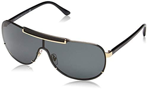 Image of Versace VE2140 - 100287 Sunglasses Gold w/ Grey Lens 40mm