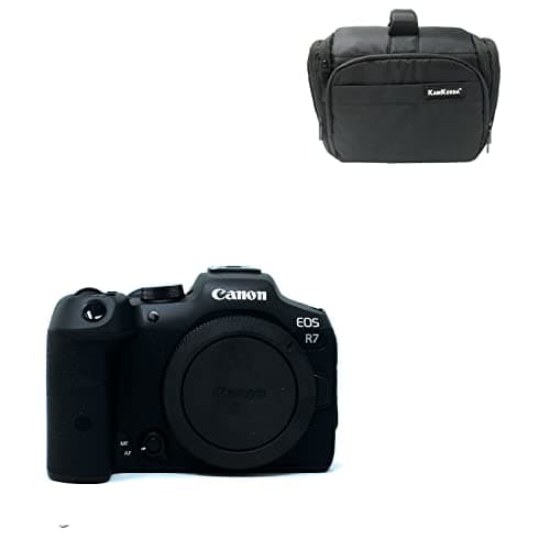 Image of KamKorda Camera Bag + R7 Mirrorless Digital Camera Body, 32.5MP APS-C CMOS Sensor, 4K60 10-Bit Video + 2 Year Warranty
