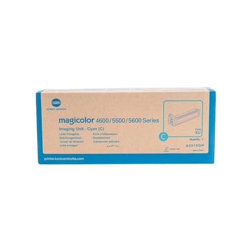 Image of Konica Minolta Magicolor 5550/5570 Cyan Print Unit Yield 30,000