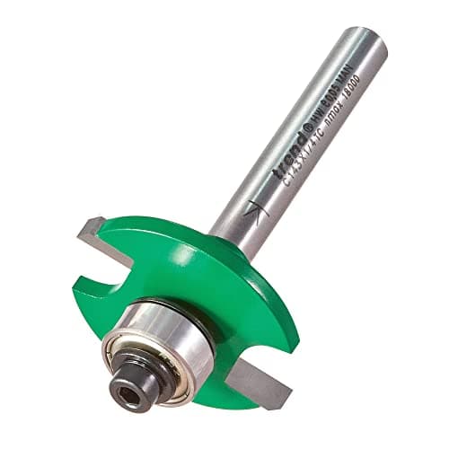 Image of Trend CraftPro Slotting Router Cutter, 1/4 Inch Shank, 3.2mm Cutting Depth, 9.5mm Groove Depth, Tungsten Carbide Tipped, C143X1/4TC