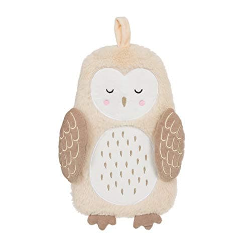 Image of Sass & Belle Olivia Owl Hot Water Bottle with Cover – Soft Plush Hot Water Bottles for Adults or Kids – Cosy Winter Warmer Gift from Sass and Belle UK