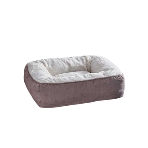 Image of Smart Garden Zoon Dog Bed Grey Komfort Memory Foam Square Extra Soft Pet Mat (23 x 82 x 70 cm)