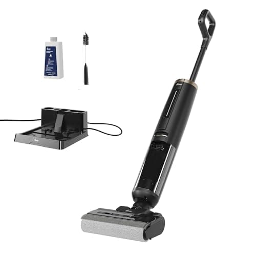Image of Hoover HW3 Plus 2in1 Wet and Dry Cordless Vacuum Cleaner and Mop Floor Washer for Delicate and Hard Floors - 40 min runtime, Anti-Twist, Auto-Clean with Hot Air Drying, Double Edge Cleaning [HW3P10]