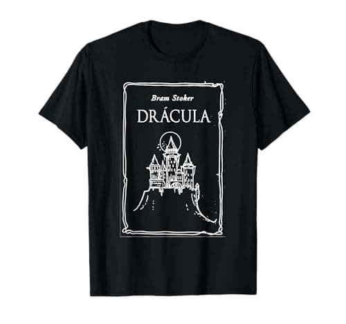 Image of Bram Stoker's Dracula 1897 original book cover T shirt T-Shirt