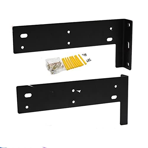 Image of Heavy Duty Cabinet Hangers, 2PCS Hanging Cabinet Support Frame Wall Hanging Cabinet Brackets Invisible Steel Brackets Hanging TV Cabinet Bathroom Kitchen Hanging Cabinet Bracket, Load Capacity 400kg